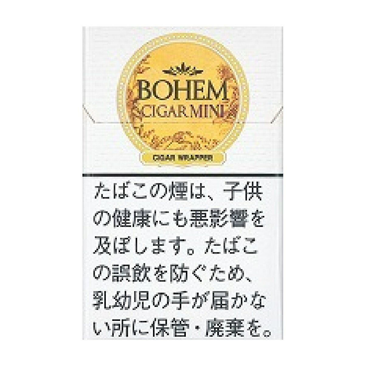 シガー葉を20％使用　巻紙にもシガー葉をブレンド スーパースリムサイズのフィルター付きシガー フィルター付きで紙巻たばこ感覚　
