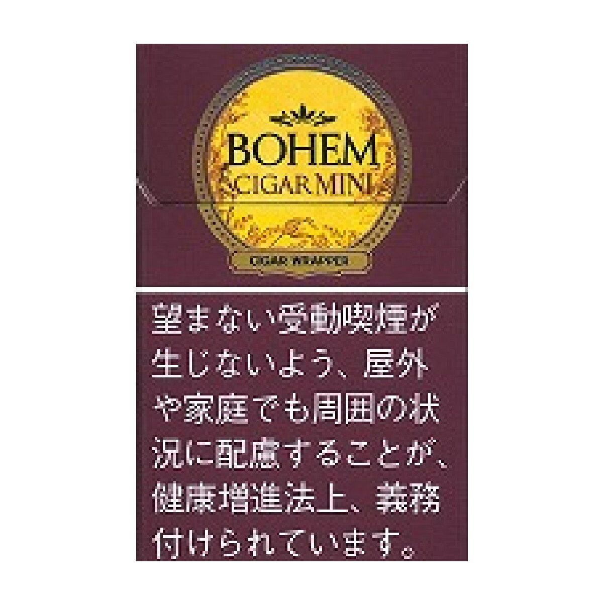 シガー葉を20％使用　巻紙にもシガー葉をブレンド スーパースリムサイズのフィルター付きシガー フィルター付きで紙巻たばこ感覚　