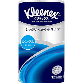 international delivery available,Toilet paper,トイレットペーパー,クレシア,クリネックス,12ロール, シングル