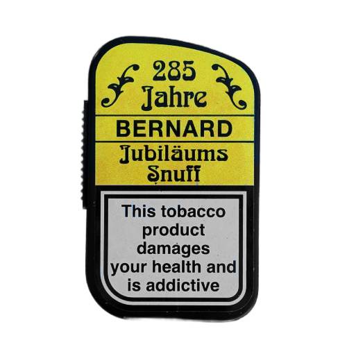 Bernards Jubilaums Snuff 10g 　かぎたばこ