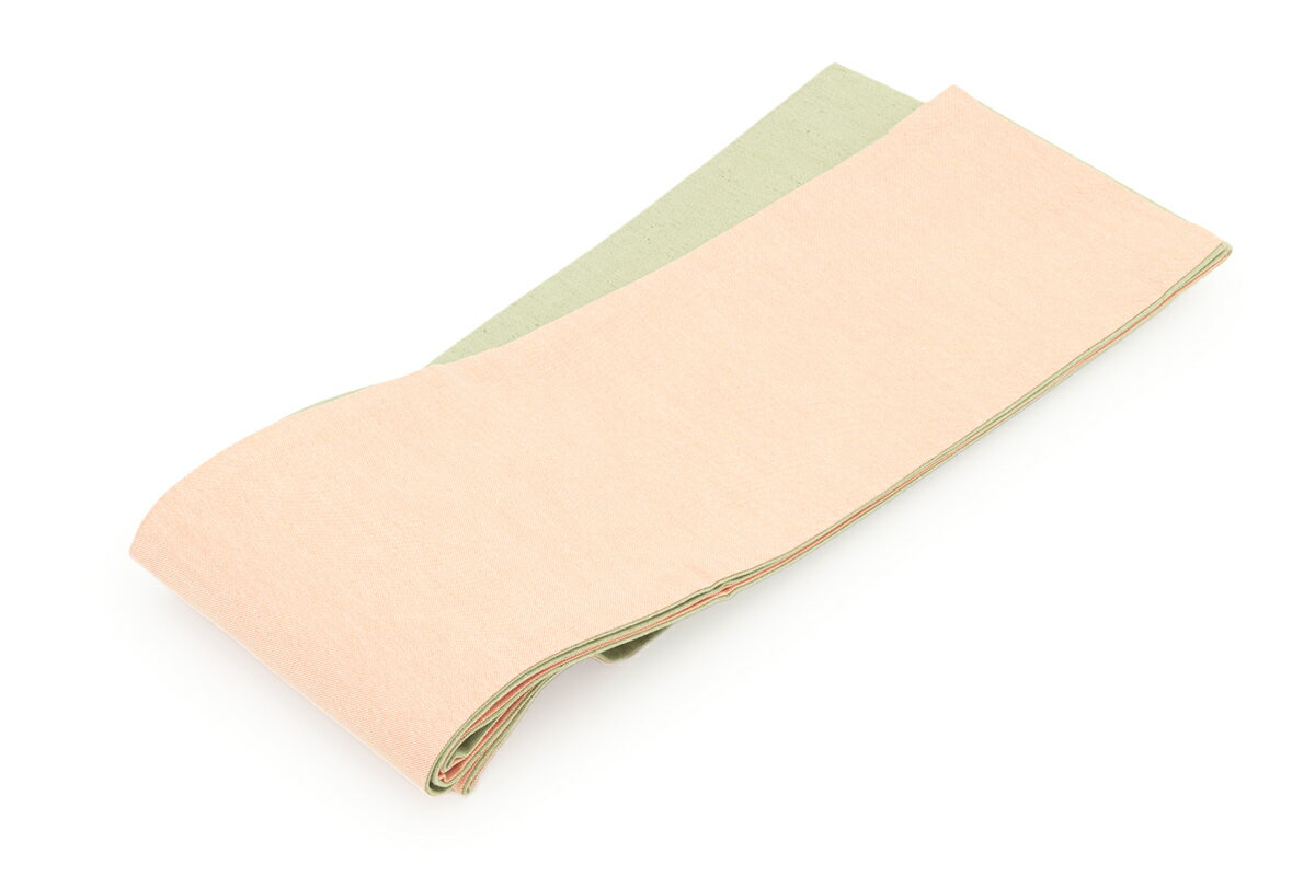 【4/23~28★クーポンで最大1000円OFF】半幅帯 リバーシブル 浴衣 帯 細帯 緑 グリーン オレンジ 桜 牡丹 花丸 刺繍 夏 女性帯 半巾帯 仕立て上がり【あす楽対応】【送料無料】