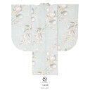 二尺袖 単品 二尺袖着物 袴用 卒業式 ショート丈 グレー ピンク チューリップ 花 女性 レディース 仕立て上がり ボヌールセゾン 送料無料