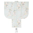 【全品クーポン最大1000円OFF☆16周年記念 4/14~30】二尺袖 単品 二尺袖着物 袴用 卒業式 ショート丈 グレー ピンク チューリップ 花 女性 レディース 仕立て上がり ボヌールセゾン あす楽対応商品 送料無料