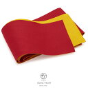 マラソン☆最大1000円クーポン配布中☆11/11 1:59まで 浴衣 帯 半幅帯 リバーシブル 赤 レッド 黄色 イエロー 無地 シンプル 両面 薄め 単衣 夏向け 夏祭り 花火大会 女性帯 細帯 半巾帯 浴衣帯 【安価 安い】