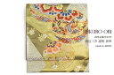 【5/1~7★クーポンで最大10%OFF】袋帯 振袖用 金 黒 鞠 吉祥文様 刺繍 仕立て上がり 河辺工芸謹製 西陣 証紙NO378 フォーマル 成人式 訪問着...
