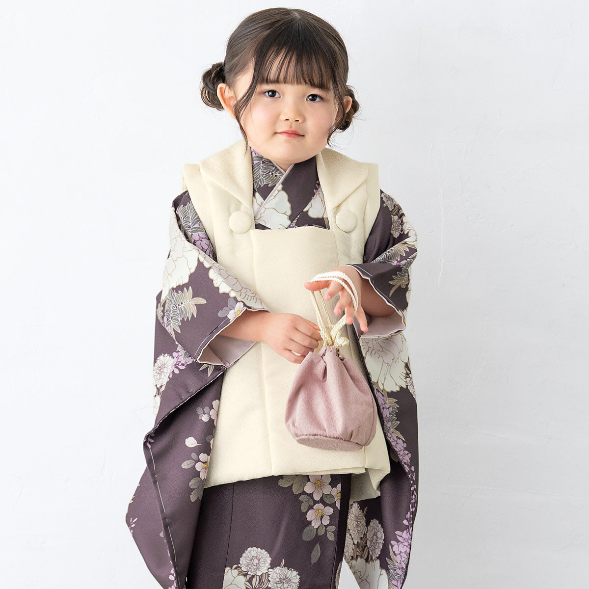楽天市場】七五三 着物 3歳（カラーパープル）（着物セット｜和服