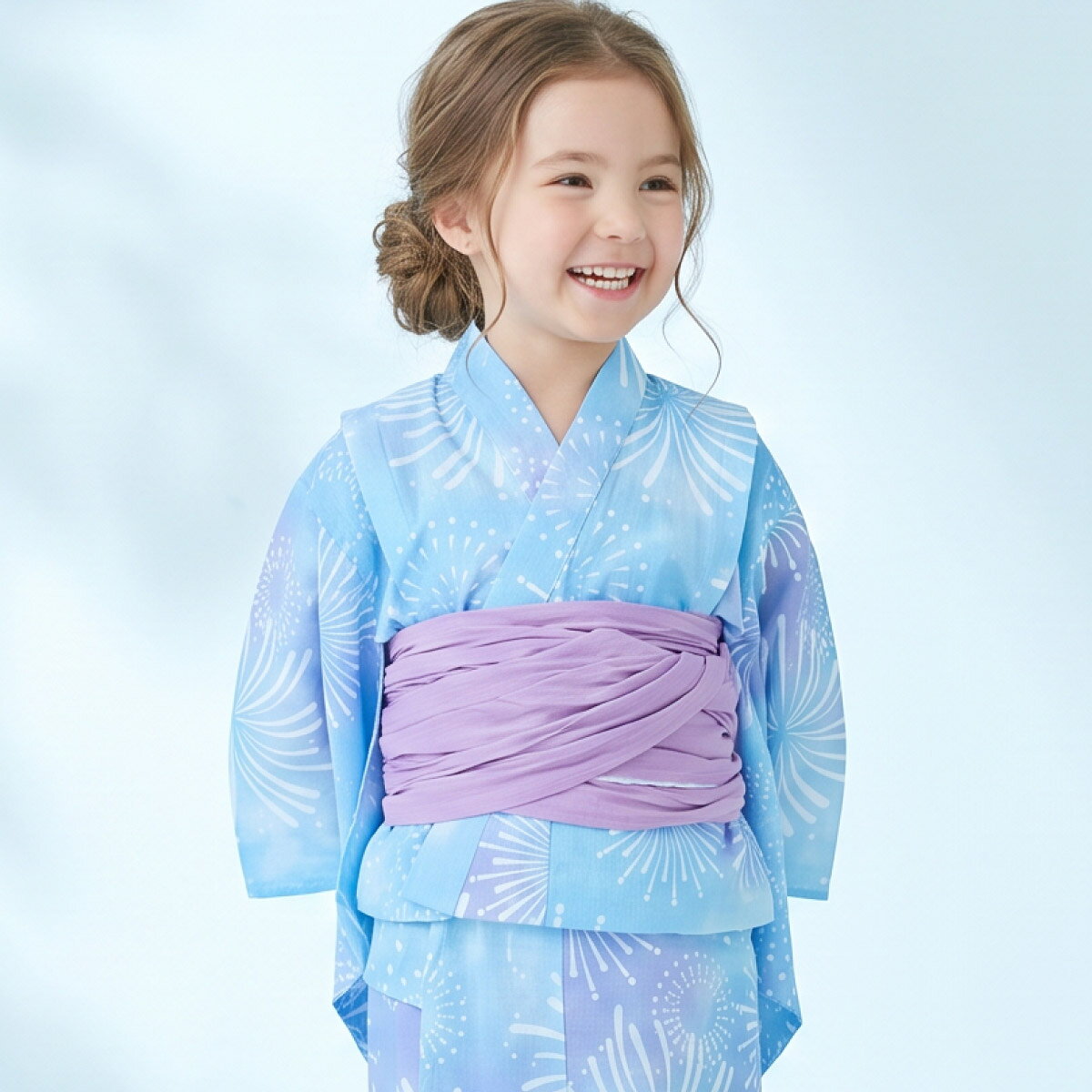 楽天市場】140cm（柄花火）（浴衣セット｜和服）：キッズファッション
