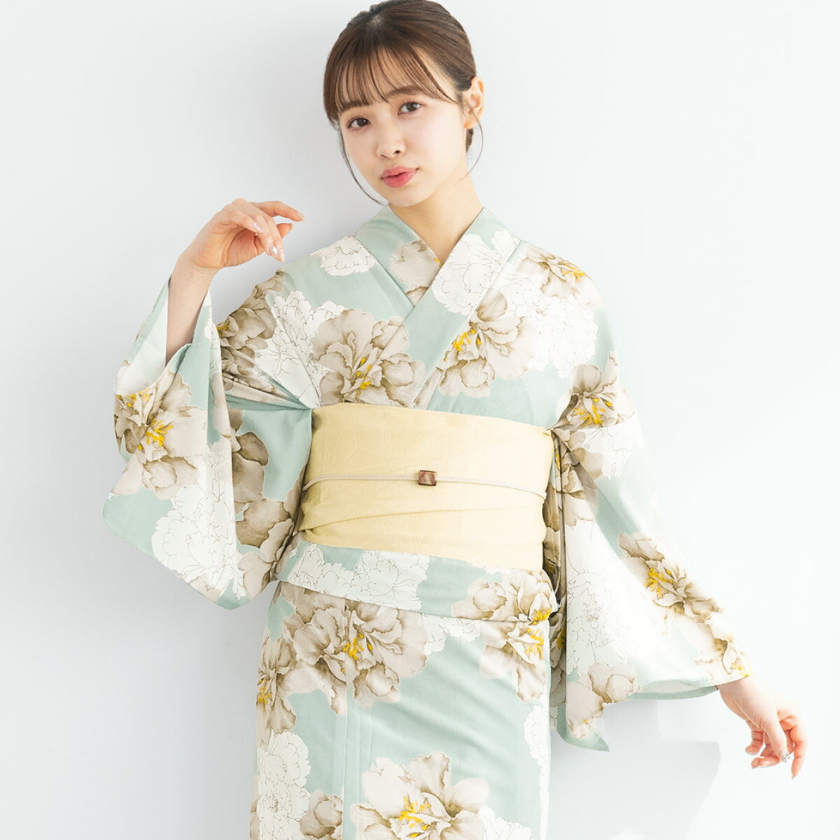 楽天市場】セパレート 浴衣（カラーグリーン）（レディース