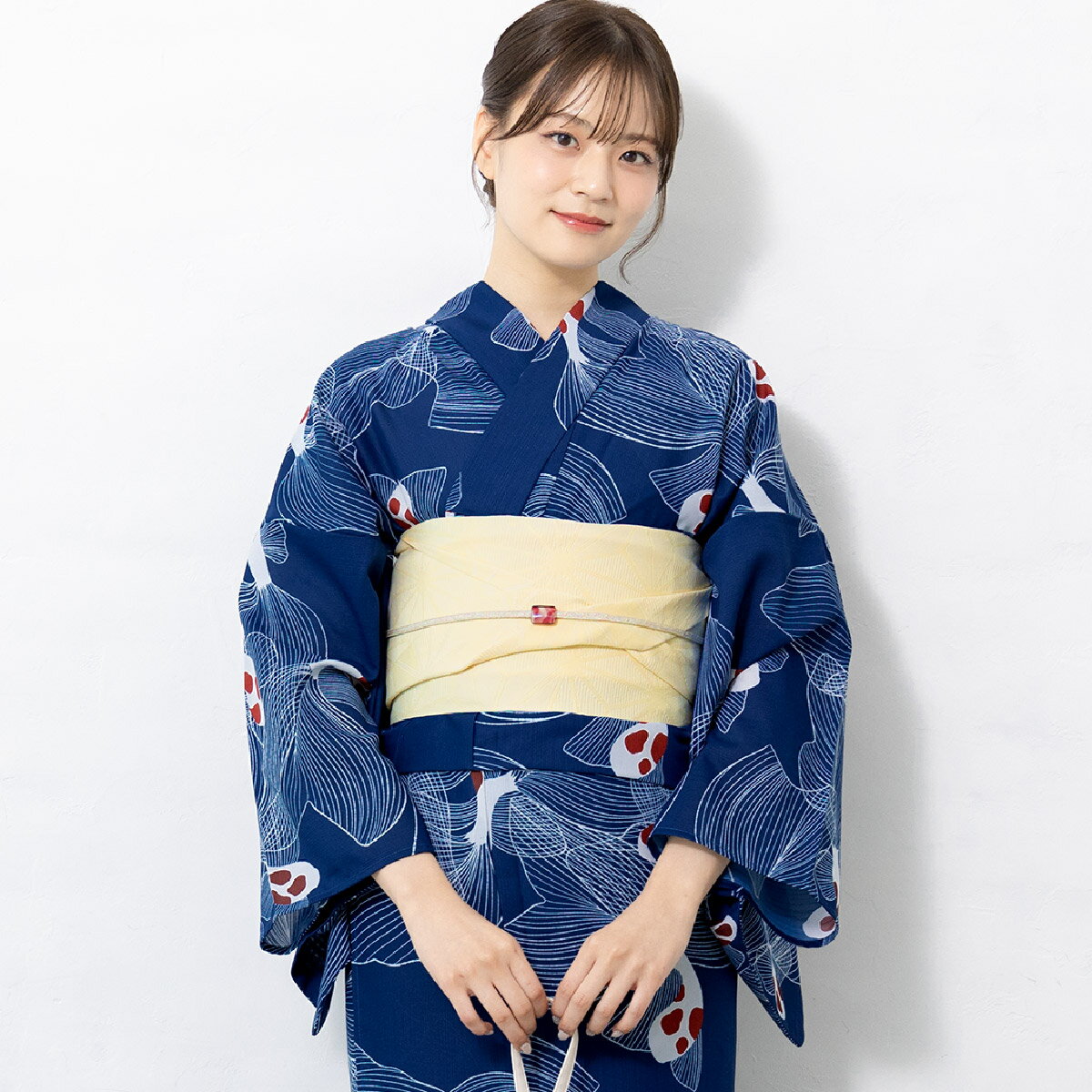 楽天市場】麻の葉（カラーネイビー）（浴衣セット｜和服）：レディース