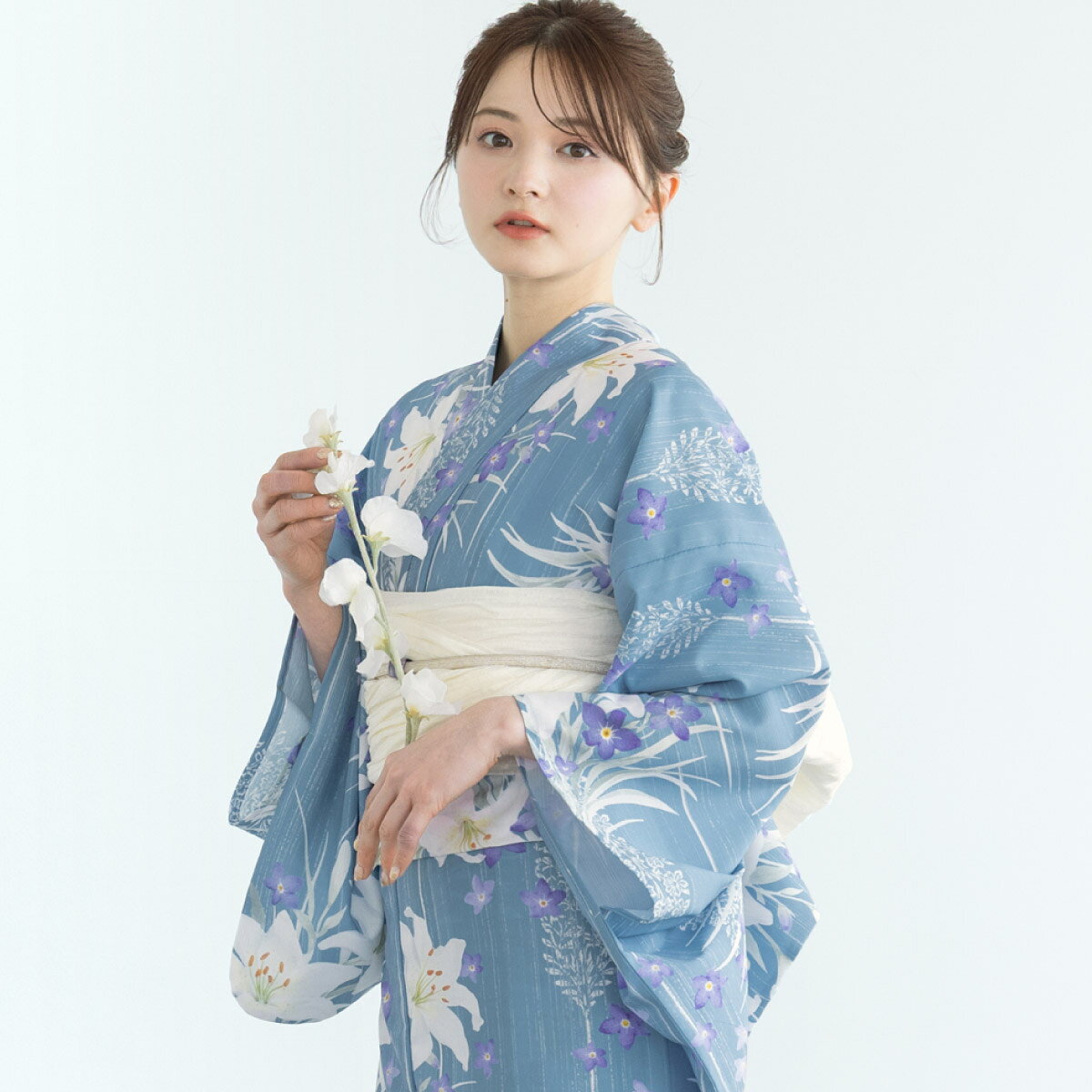 楽天市場】浴衣 セパレート（カラーブルー）（レディースファッション
