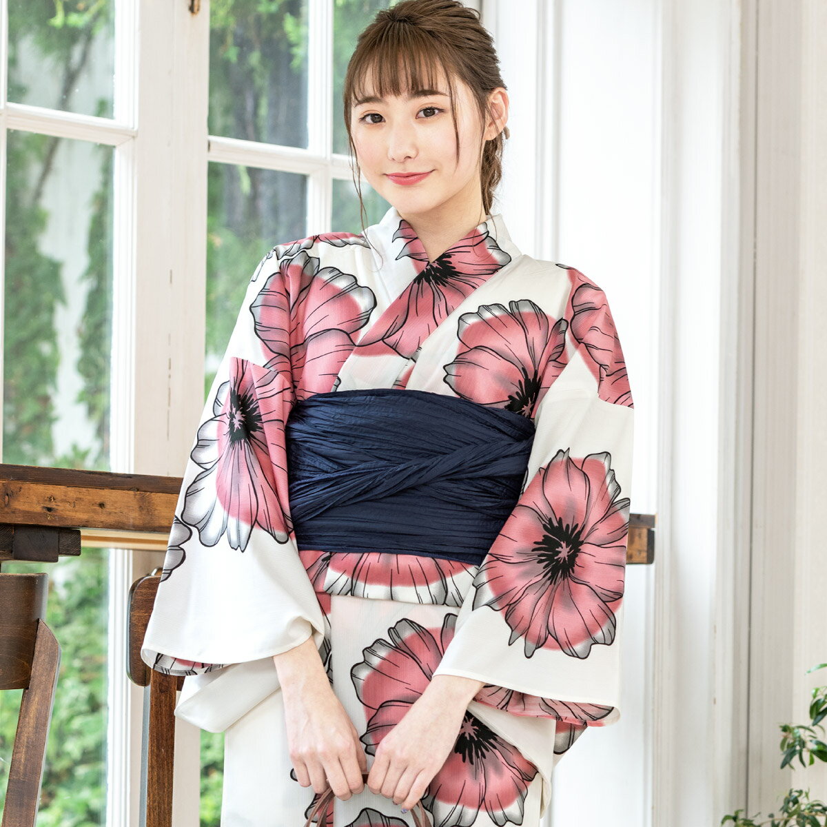 楽天市場】女性 浴衣 40代（カラーピンク）（浴衣セット｜和服