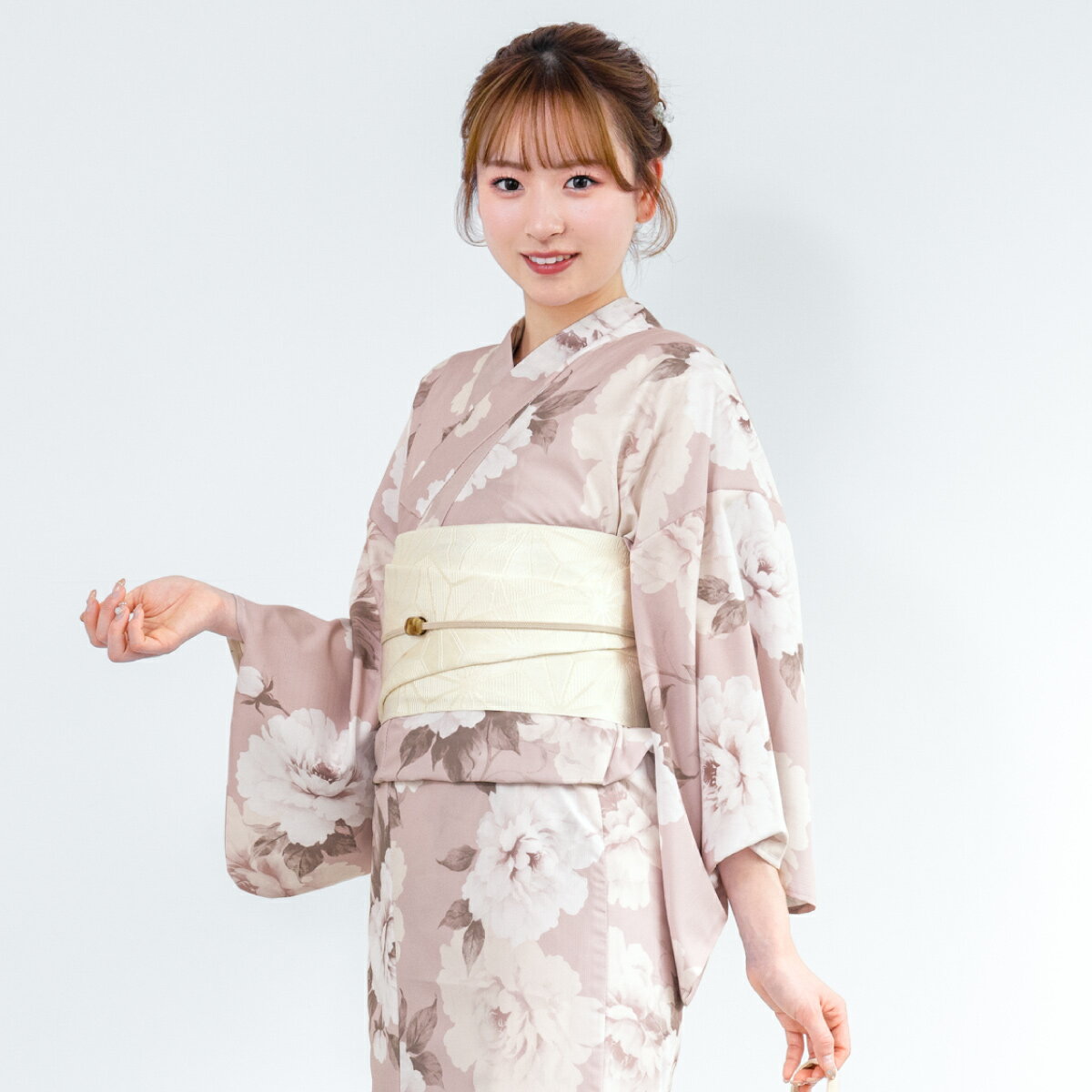 楽天市場】生地 花柄（カラーピンク）（浴衣セット｜和服