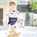 \浴衣フェス/7/16まで限定★クーポンで1BUY50%OFF・2BUY60%OFF浴衣 セット レディース 浴衣セット 作り帯 大人 2点セット 浴衣 帯 白...