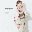 《対象クーポンで50%off》先着300名☆5/1-5/7 9:59浴衣 セット レディース 浴衣セット 半幅帯 大人 3点セット ボヌールセゾン 白 ホワイト...