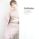 《対象クーポンで50%off》《2buy60%off》6/22~27 1:59まで浴衣 セット レディース 浴衣セット 半幅帯 大人 3点セット ピンク系 ポピ...