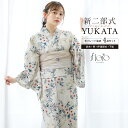 \超目玉!50%offクーポン発行中/マラソン限定☆8/11 1:59まで 浴衣 セット レディース 二部式 セパレート 浴衣セット 兵児帯 2025 flor...