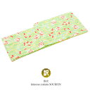 【11/1限定★クーポンで10%OFF】浴衣 レディース 訳あり キスミス 黄緑 イエローグリーン オレンジ 花 変わり縞 綿 夏祭り 花火大会 女性用 仕立て上がり フリー