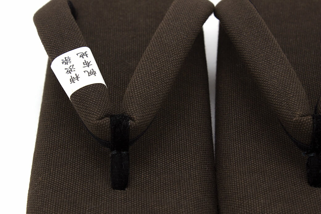 マラソン☆最大1000円クーポン配布中☆8/11 1:59まで 雪駄 メンズ 男性 焦茶色 ダークブラウン 柿渋染め 帆布 優花緒 男性用 せった セッタ カジュアル向け 和装小物 履物 日本製 M L 送料無料