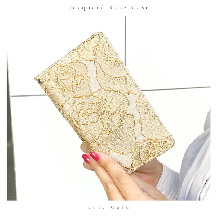 【半額セール】 iPhone16plus ケース 手帳型 アイフォン16プラス カバー ジャガードローズ 手帳型ケース スマホケース iphone 16 plus I phone アイフォン あいふぉん iPhone16plusケース アイフォン16プラスケース スマホカバー