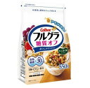 フルグラ 糖質オフ(550g×6袋セット) 送料無料 食物繊維、鉄分&8種のビタミンもたっぷり&たんぱく質入り