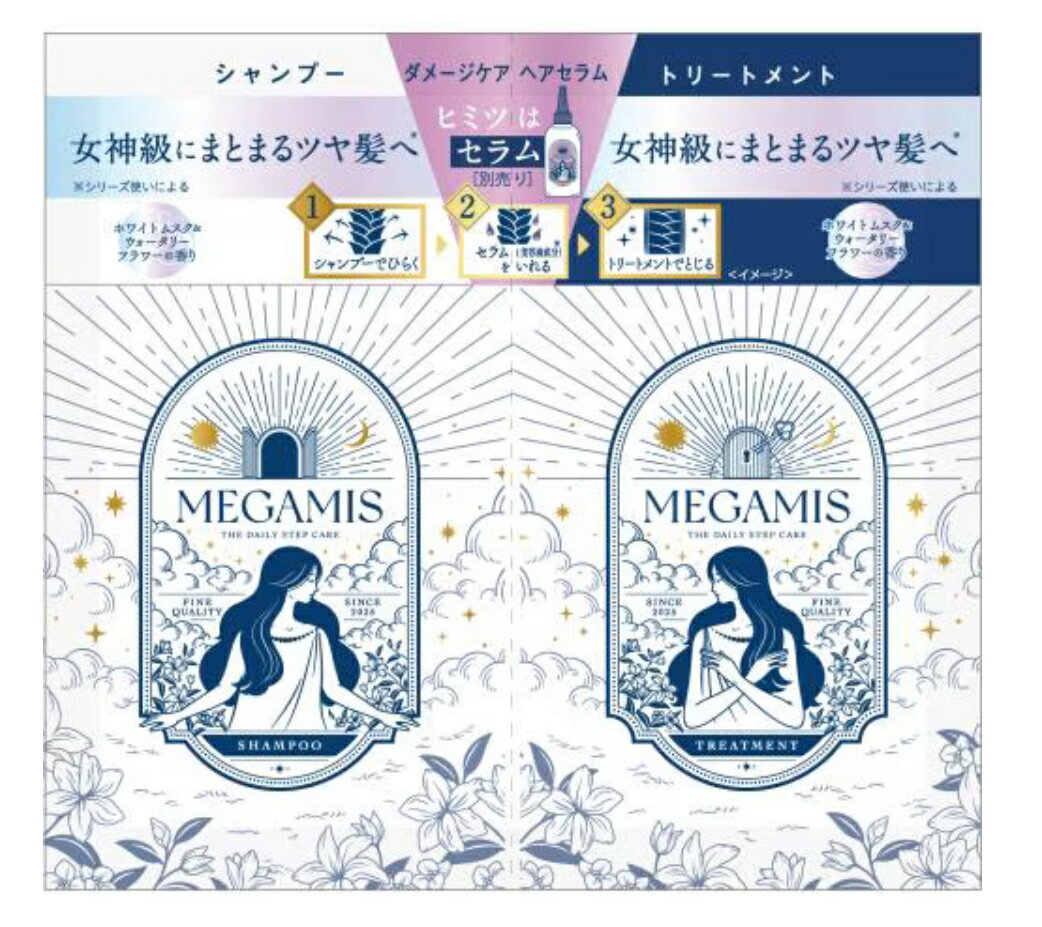 MEGAMIS　シャンプー＋トリートメント　サシェ　トライアルのサムネイル
