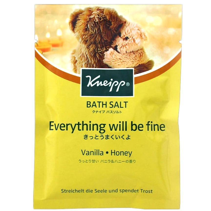 クナイプ 入浴剤 バスソルト　バニラ＆ハニーの香り　 50g KNEIPP BATHSALT