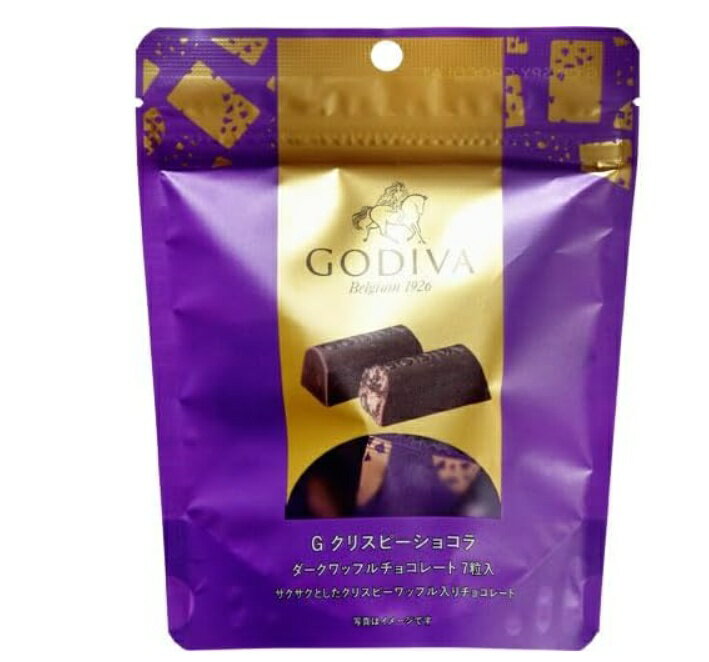GODIVA　クリスピーショコラ　ダークワッフル　7粒入