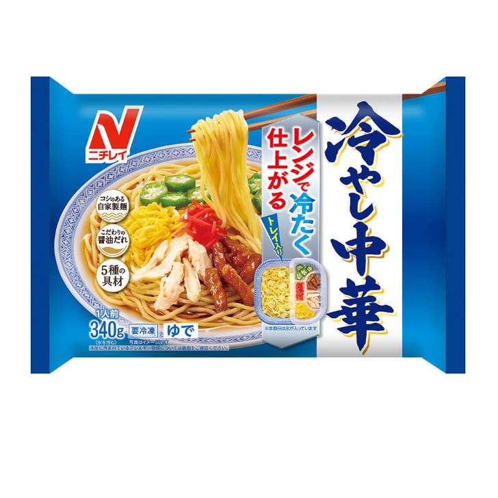 麺類 ニチレイフーズ 冷やし中華1人前340g×4個