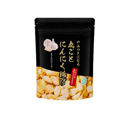 やみつきになる丸ごとにんにく揚げ　75g　ジッパー付き　おつまみ　トッピング