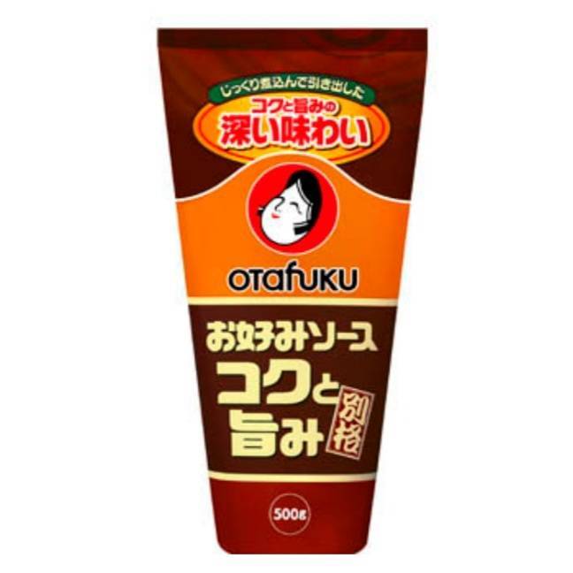 コクと旨みのお好みソース　500g