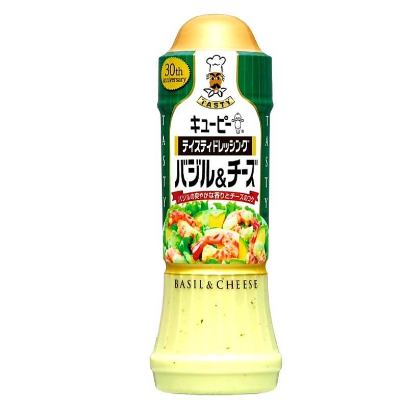 商品情報キユーピーテイスティドレッシング　バジル＆チーズバジルの豊かな風味とチーズのコクで味わい深く仕上げました。えびなど魚介類を使ったサラダによく合います。この商品は キユーピーテイスティドレッシング　バジル＆チーズ ポイント キユーピーテイスティドレッシング　バジル＆チーズ ショップからのメッセージ 納期について 4