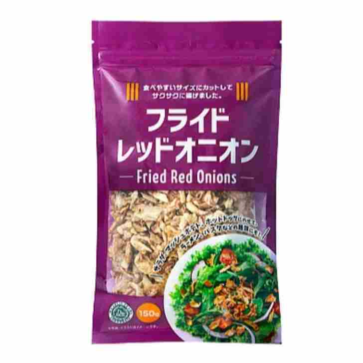 フライドレッドオニオン(ジッパー付き袋)　150g