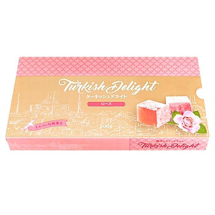 ターキッシュデライト(ローズ)　トルコの伝統菓子