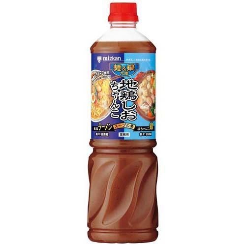 ミツカン 麺＆鍋大陸 地鶏しおちゃんこスープの素(1180g)【麺＆鍋大陸(鍋の素)】【プロ】