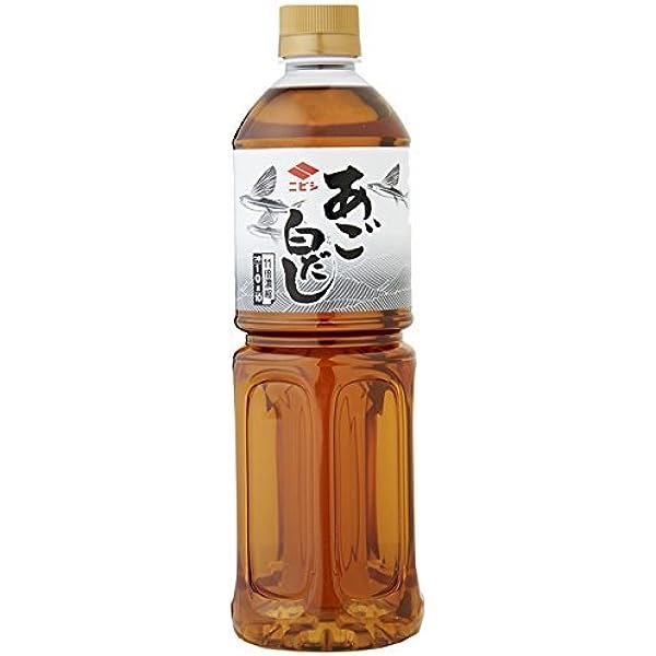 ニビシ醤油 あご白だし 1000ml しょうゆ 【プロ】