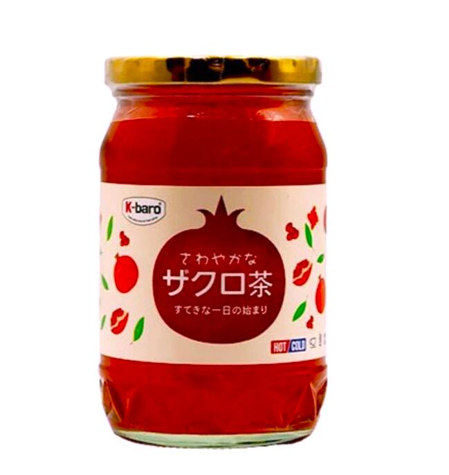 K-baro ザクロ茶 500gはちみつ入りざくろ茶 韓国お茶 韓国飲料 韓国食品
