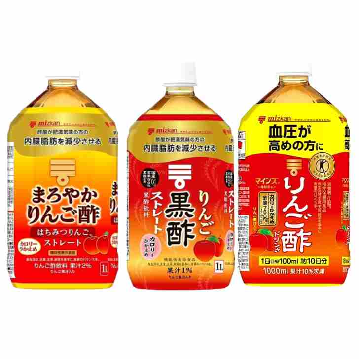 ミツカン　選べる　りんご酢　1L　ストレート