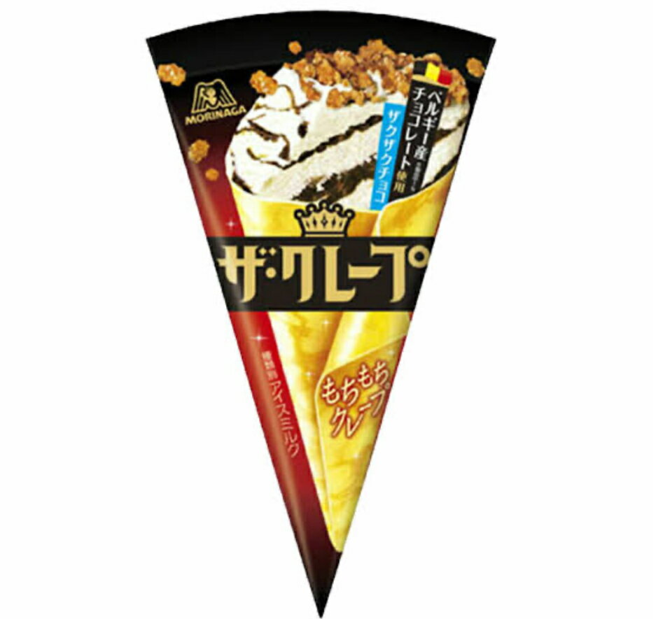 森永 ザ・クレープ チョコ＆バニラ 105ml 12個入