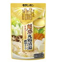 モランボン コク旨スープがからむ 魅惑の丸鶏清湯鍋用スープ 750g×2コセット