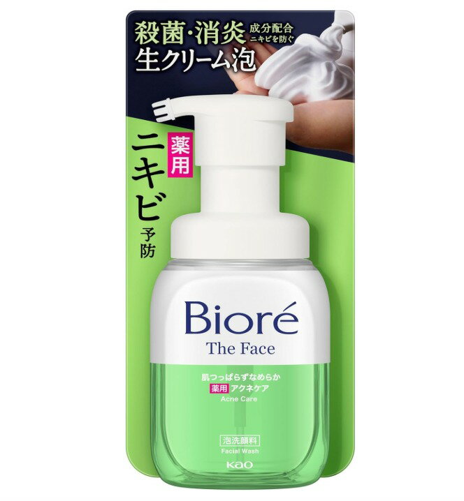 樂天商城 - Bioré ビオレ ザフェイス アクネケア 本体　200ml【泡洗顔】【まさつレス】【ニキビ予防】【殺菌・消炎成分配合】