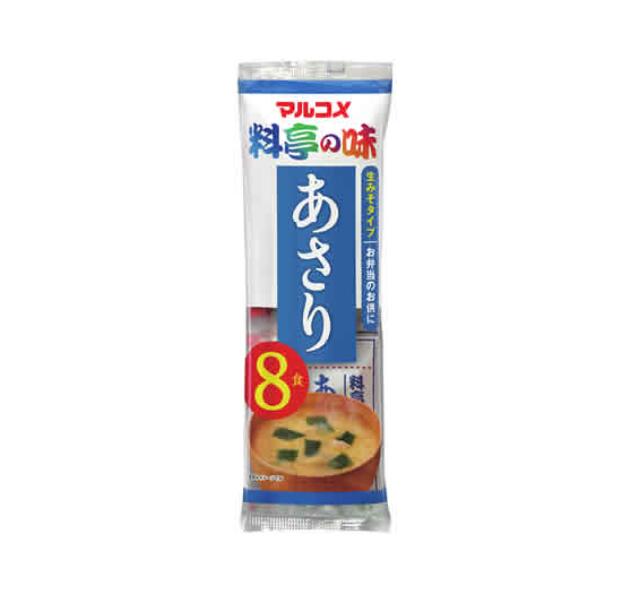 マルコメ 生みそ汁 料亭の味 あさり 8食入*4袋セット 生みそ 味噌汁 インスタント レトルト 食品 まとめ買い ランチ