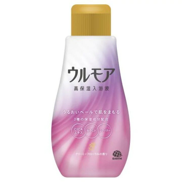 ウルモア 高保湿入浴液 クリーミーフローラルの香り 入浴剤 にごり湯 お風呂(600ml)