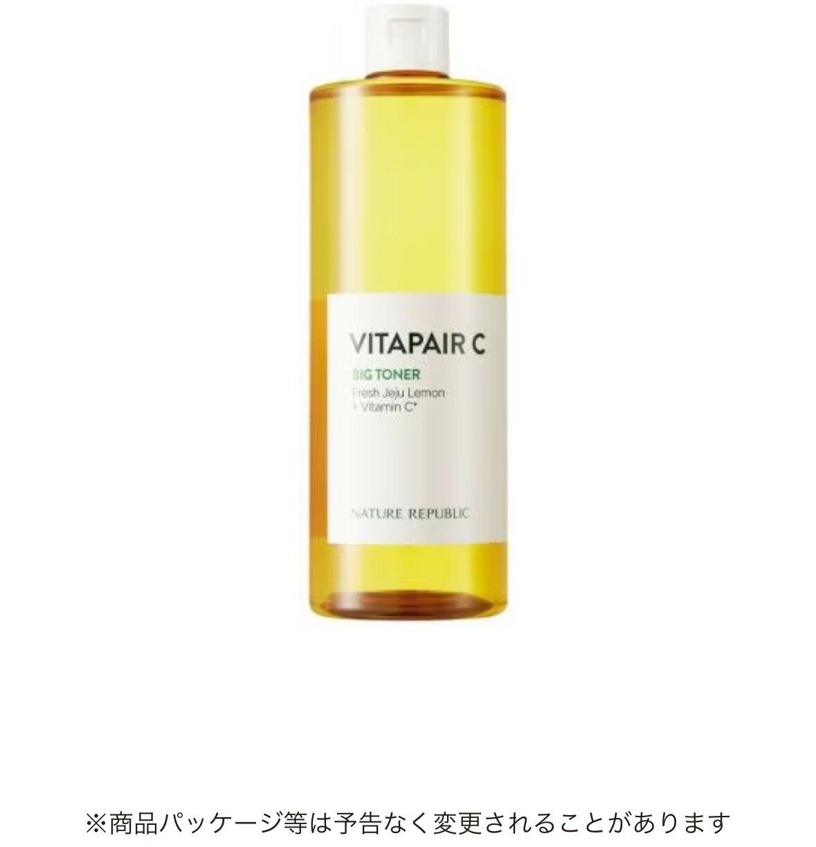 ネイチャーリパブリック スキンケア ビタペアCトナー300ML｜化粧水・ビタミンC・グリーンレモン｜NATURE REPUBLIC (ネイチャーリパブリック)