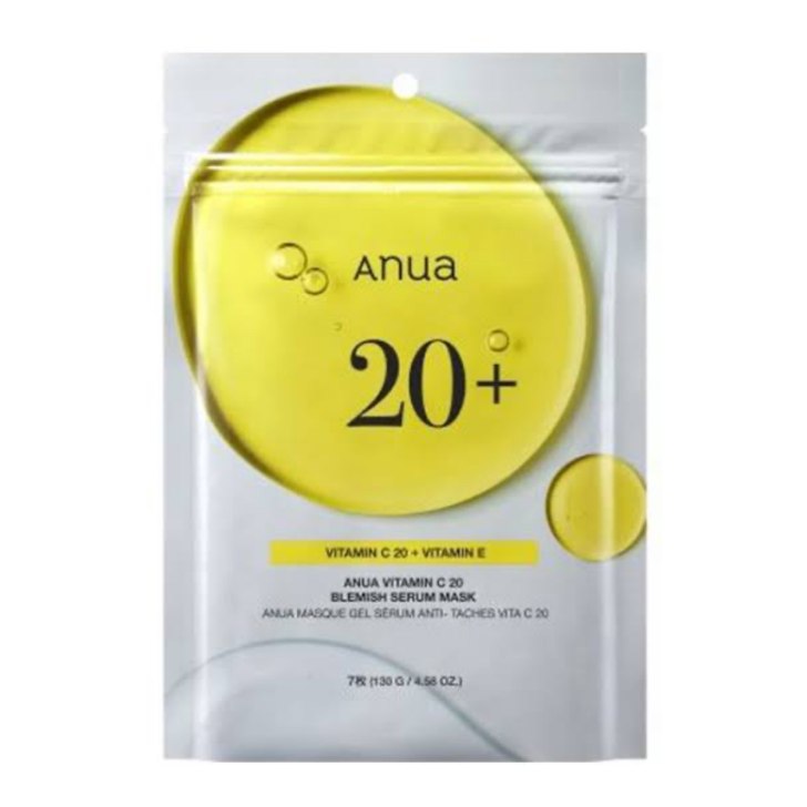 Anua ビタミンC 20 ブレミッシュ セラム マスク