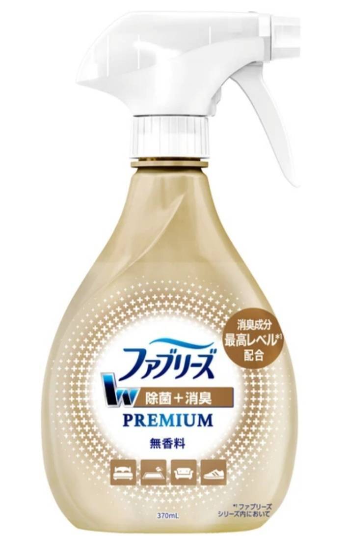 ファブリーズW除菌+消臭P無香料 本体 370mL