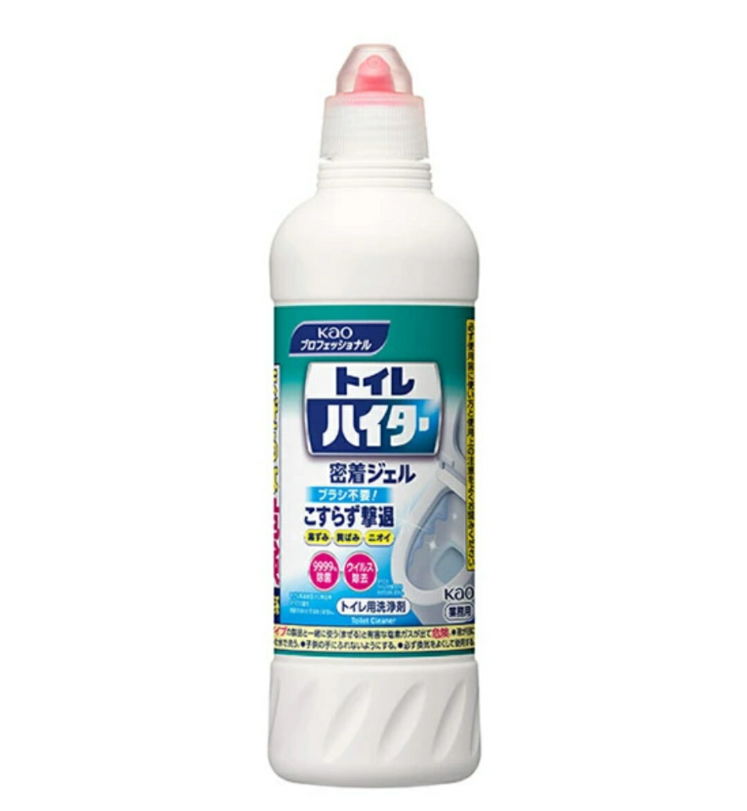 商品情報商品詳細除菌洗浄トイレハイター トイレ用洗剤●がんこな汚れを強力に落とし、除菌漂白効果もある塩素系クリーナーです。*全ての菌を除菌するわけではありません。使用方法・便器の内側原液を2押し(20ml)かけ、こすらずに、2～3分後に水で流す。・便座やフタ、タンク、タイル等水1Lに10ml(ひと押し)の割合でうすめて布等をひたし、しっかりしぼってからふく。あと充分に水ぶきする。標準使用量では浄化槽の機能(微生物)への影響はありません。成分界面活性剤(アルキルアミンオキシド)、水酸化ナトリウム(1％)、次亜塩素酸塩規格概要・品名：トイレ用洗浄剤・液性：アルカリ性注意事項・必ず使用前に使い方と使用上の注意をよくお読みください・体調のすぐれない方は使用しないでください。・用途外に使わない。・認知症の方などの誤飲を防ぐため、置き場所に注意する。・必ず単独で使用する。酸性タイプの製品や食酢・アルコール等と混ざると有害なガスが発生して危険。・液が目に入らないよう注意する。・液が皮ふや衣類につかないよう注意する。・炊事用手袋、目の保護に眼鏡等を着用する。・容器を強く持ってキャップを開けると液が飛び出す恐れがあるので注意する。・飛沫が飛ぶことがあるのでブラシ等でこすらない。・他の容器に液を移して使用しない。・使用の時は、充分に換気する。・衣類につくと脱色するので注意する。・外国製タイルは、変色に注意する。・金属製品、塗装品、紙・布・木・コルク製品、獣毛製品の洗浄には使えない。応急処置説明・目に入った時は失明の恐れがある。こすらずただちに流水で15分以上洗い流し、痛みや異常がなくても直後に必ず眼科医に受診する。・飲み込んだ時は、吐かずに、すぐ口をすすぎ、コップ1～2杯の牛乳か水を飲む等の処置をし、医師に相談する。・皮ふについた時はすぐに水で充分洗い流す。異常が残る場合は皮ふ科医に相談する。・使用中目にしみたり、せきこんだり、気分が悪くなった時は使用をやめてその場から離れ、洗眼、うがい等をする。*いずれも受診時は商品を持参する。メーカー欠品または完売の際、キャンセルをお願いすることがあります。ご了承ください。