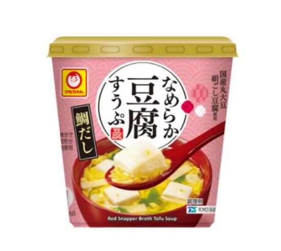 樂天商城 - 東洋水産 マルちゃん なめらか豆腐すうぷ 鯛だし カップ 8.2g*6個セット