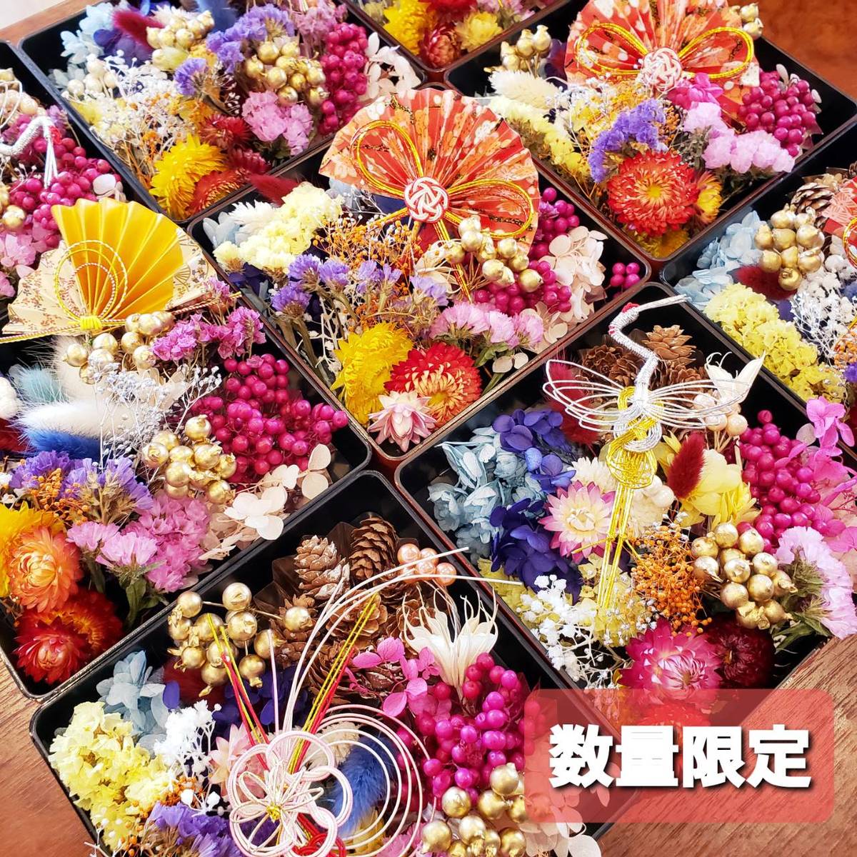 ハーバリウム 花材 カラーパレット バラ クリ...の紹介画像2