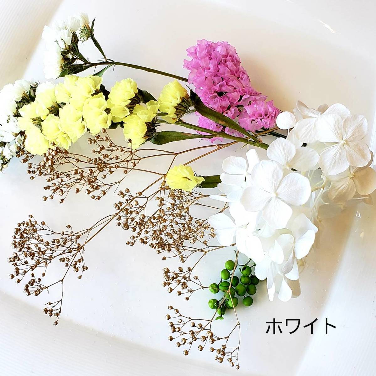 紫陽花 花材セット 花材 キャンドル ボタニカ...の紹介画像3