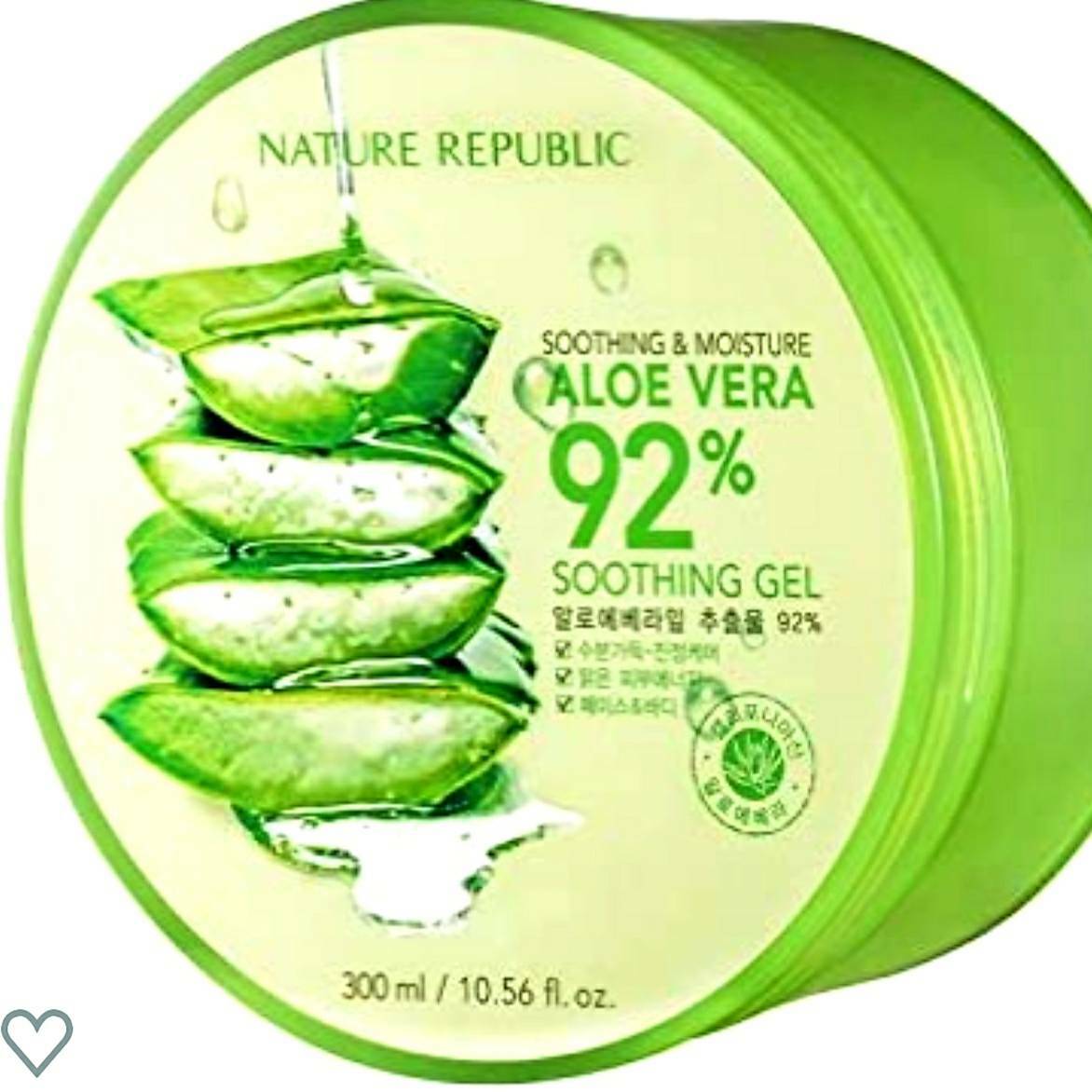 アロエ ジェル ネイチャーリパブリック アロエベラ 92％ スージングジェル NATURE REPUBLIC / アロエジェル 保湿 スキンケア ボディケア / モイスチャー ゲル / 韓国コスメのサムネイル